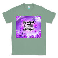 Sage thankful greatful blessed Classic Tee - NancyCooperArtShop