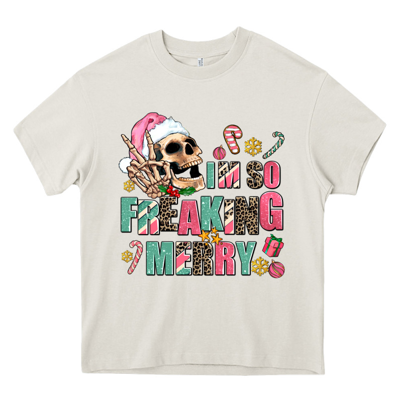 I M So Freaking Merry Heavy Core Tee by AdoDesignShop | Teevron
