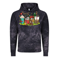 Cloud Black camp coffee drink Vintage Hoodie - MaliasSmallBusiness