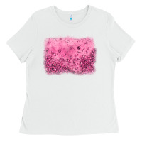 White pink glitter background Ladies Tee - JahusDesignShop