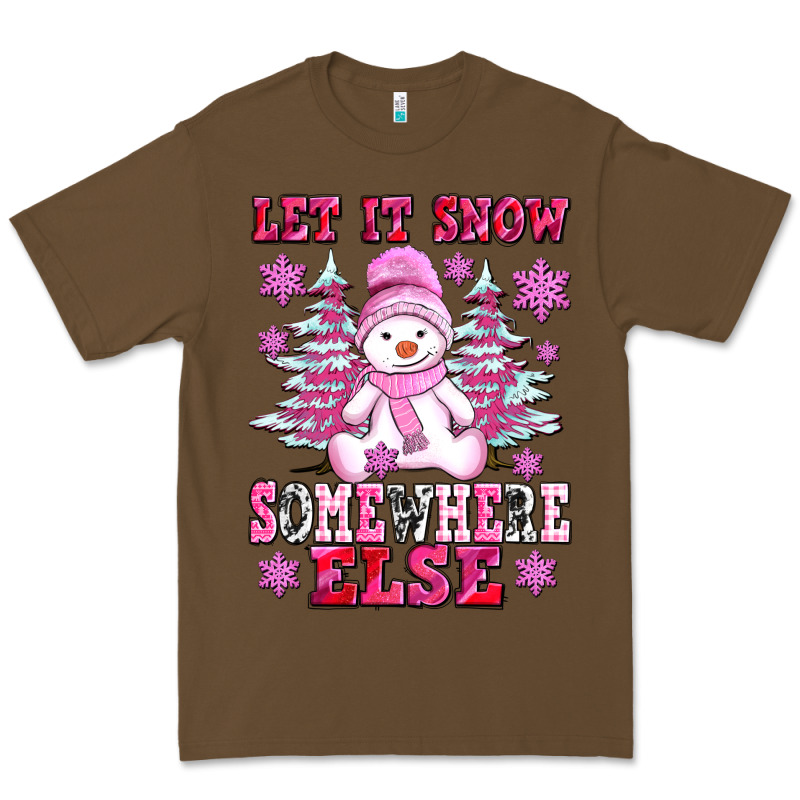 Let It Snow Somewhere Else Premium Tee by AdoDesignShop | Teevron
