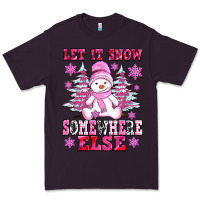 Plum let it snow somewhere else Premium Tee - AdoDesignShop
