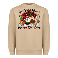 We Whisk You A Merry Christmas Heavyweight Sweatshirt | Teevron
