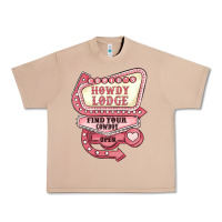 Burro cupids howdy lodge find your cowboy open Urban Heavy Tee - MaliasSmallBusiness