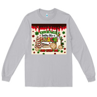 Moon Dust torn between lookin like a snack and eatin one Long Sleeve Tee - MaliasSmallBusiness