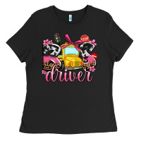Black bus driver Ladies Tee - AdoDesignShop