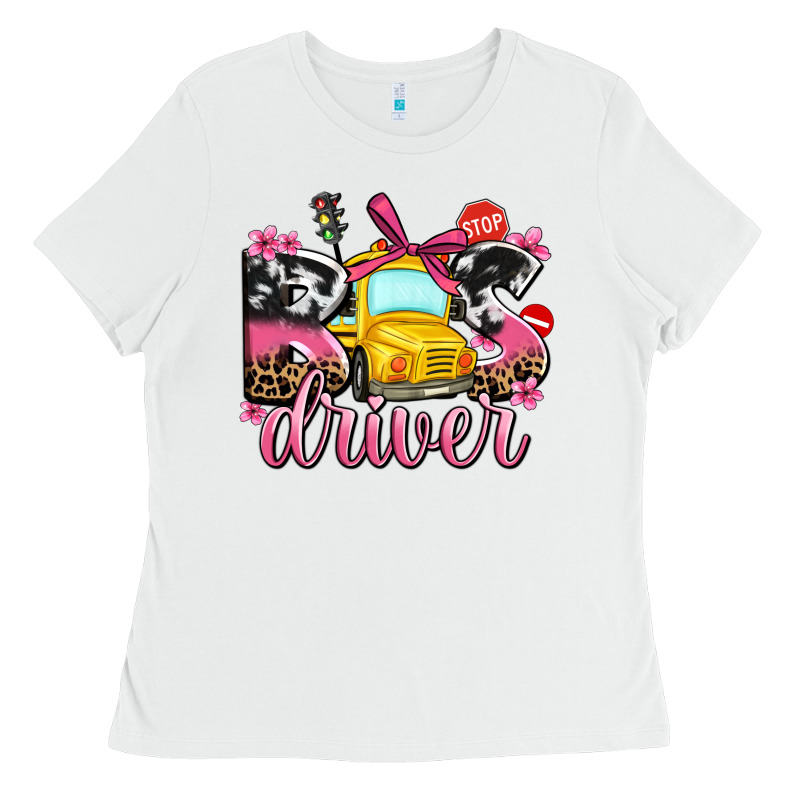 Bus Driver Ladies Tee by AdoDesignShop | Teevron