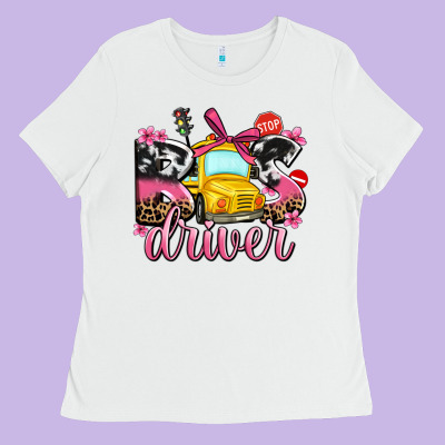 Bus Driver Ladies Tee Designed By Adodesignshop