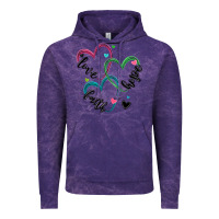 Cloud Purple faith hope love Vintage Hoodie - MaliasSmallBusiness