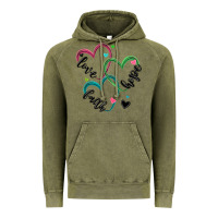 Vintage Olive faith hope love Vintage Hoodie - MaliasSmallBusiness