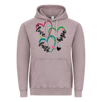 Vintage Zinc faith hope love Vintage Hoodie - MaliasSmallBusiness