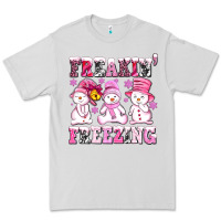 Dove Grey freaking freezing with Snowmans Premium Tee - AdoDesignShop
