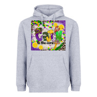 Heather Grey cajun to the core Heavyweight Hoodie - CowGirlArtShop