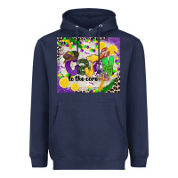 Navy cajun to the core Heavyweight Hoodie - CowGirlArtShop