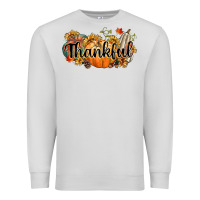 Dove Grey thankful Premium Sweatshirt - CowGirlArtShop