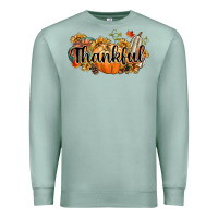 Seafoam thankful Premium Sweatshirt - CowGirlArtShop