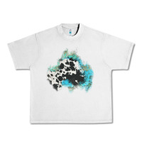 Lunar Rock cowhide turquoise patch Urban Heavy Tee - AdoDesignShop