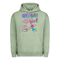 Pigment Oil Green Birthday Girl 9 Urban Hoodie - BundleAndBundleShop