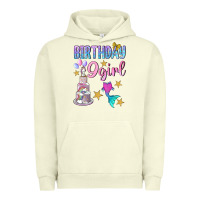 Pigment Pistachio Birthday Girl 9 Urban Hoodie - BundleAndBundleShop