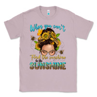 Lilac when you cant find the sunshine be the sunshine me Classic Tee - NancyCooperArtShop