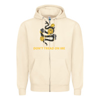 Sandshell Don't Tread On Me Zipper Hoodie - Bettercallsaul