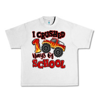 Lunar Rock i crushed 100 days of school monster truck Urban Heavy Tee - MaliasSmallBusiness