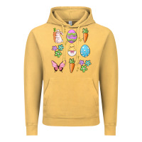 Vintage Mustard easter elementary Vintage Hoodie - MaliasSmallBusiness