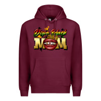 Burgundy black mom Premium Hoodie - CowGirlArtShop