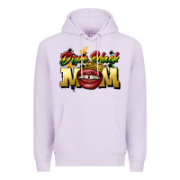 Lilac black mom Premium Hoodie - CowGirlArtShop