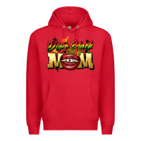 Red black mom Premium Hoodie - CowGirlArtShop