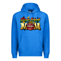 True Royal black mom Premium Hoodie - CowGirlArtShop