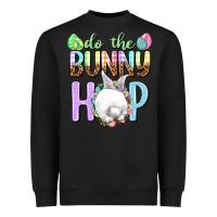 Black Do the bunny hop Heavyweight Sweatshirt - NancyCooperArtShop