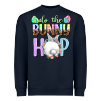 Navy Do the bunny hop Heavyweight Sweatshirt - NancyCooperArtShop