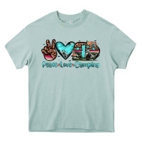 Arona peace love camping Heavy Core Tee - JahusDesignShop