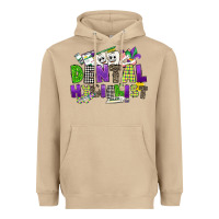Mushroom dental hygienest mardi gras Heavyweight Hoodie - CowGirlArtShop