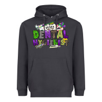 Smoke dental hygienest mardi gras Heavyweight Hoodie - CowGirlArtShop