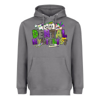 Storm dental hygienest mardi gras Heavyweight Hoodie - CowGirlArtShop