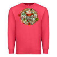 Cardinal pumpkin spice and livin my best life Premium Sweatshirt - CowGirlArtShop