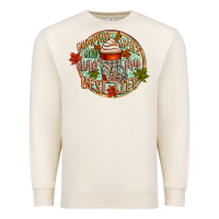 Sandshell pumpkin spice and livin my best life Premium Sweatshirt - CowGirlArtShop