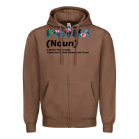 Chestnut Dog Love: Grandma aka Pawma Zipper Hoodie - Bettercallsaul