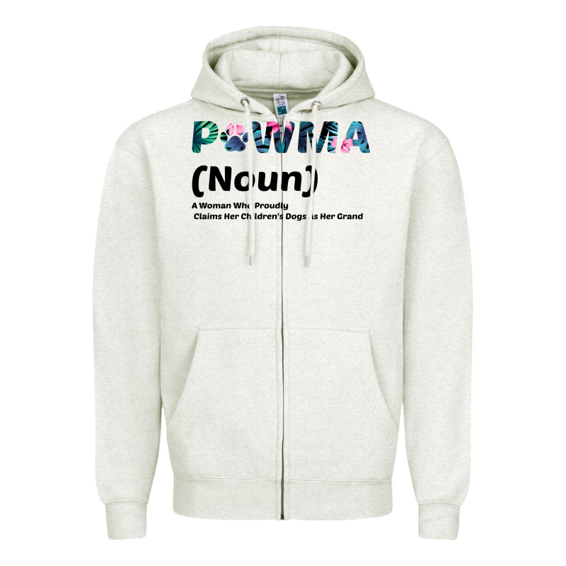 Dog Love: Grandma Aka Pawma Zipper Hoodie by Bettercallsaul | Teevron