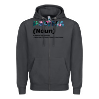 Smoke Dog Love: Grandma aka Pawma Zipper Hoodie - Bettercallsaul