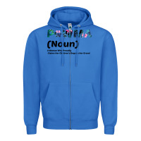 True Royal Dog Love: Grandma aka Pawma Zipper Hoodie - Bettercallsaul