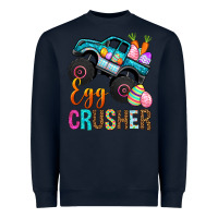 Navy Egg crusher png sublimation design download, Happy Heavyweight Sweatshirt - NancyCooperArtShop