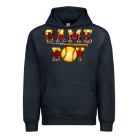 Navy game day softball Urban Hoodie - FaDigitalArtStudio