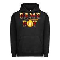 Pigment Black game day softball Urban Hoodie - FaDigitalArtStudio
