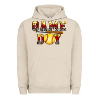 Pigment French Oak game day softball Urban Hoodie - FaDigitalArtStudio
