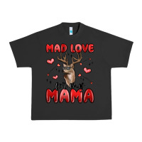 Pigment Black mad love for my mama Urban Heavy Tee - MaliasSmallBusiness