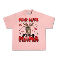 Salmon mad love for my mama Urban Heavy Tee - MaliasSmallBusiness