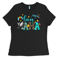 Black boy mama Ladies Tee - AdoDesignShop